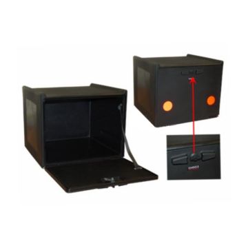 futerał do pizzy całkowicie izolowany 90L czarny