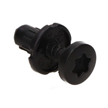 Wkręt plastikowy+wtyczka D6X12 L10 oryginał (10 szt.)