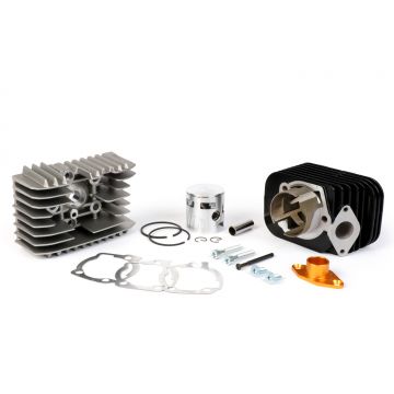 Cilinder Pinasco aluminium 72 cc Evoten Big Bore diameter 46mm Piaggio Ciao (pistonpen = diameter  12mm)