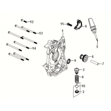 Osłona korby R. Sym Orbit III 50 E5