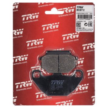 Zestaw klocków hamulcowych TRW