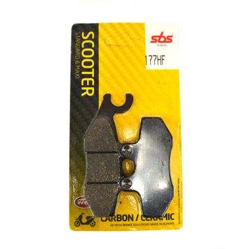 Zestaw klocków hamulcowych Kymco Agility RS/Piaggio Fly/Vespa/GTS/Primavera/Sprint SBS 177hf