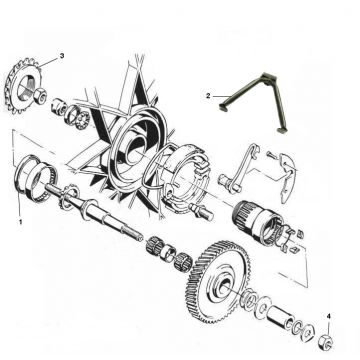 Sachs Piasta Tylna