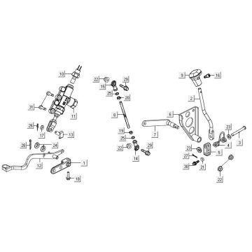 System przełączający Kymco MXU 300R
