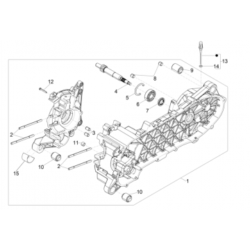 Carter Piaggio Typhoon 50 2-suwowy Euro 4 2018-2020