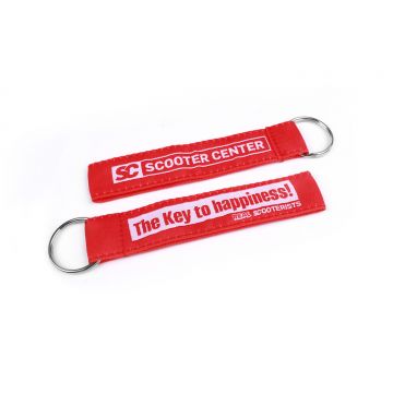 Sleutelhanger  Sleutel tot geluk rood