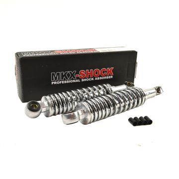 Zestaw amortyzatorów Mkx chrom 260mm