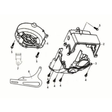 Shroud assy Sym Crox 50 E5
