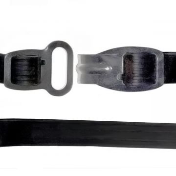 QUICK TIE WALIZKA KRAWAT 45cm HACZYK/OKO CZARNY BIBIA