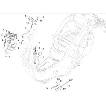 Regulator napięcia - Części elektroniczne Vespa Elettrica 2018-2019