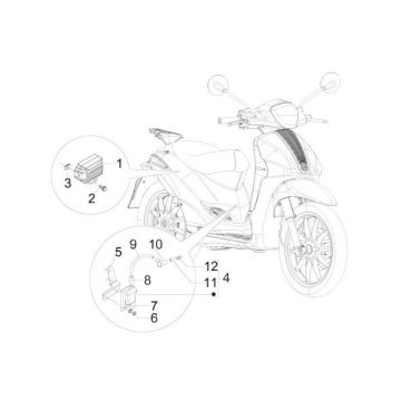 Części elektryczne Piaggio Liberty 2-suwowy
