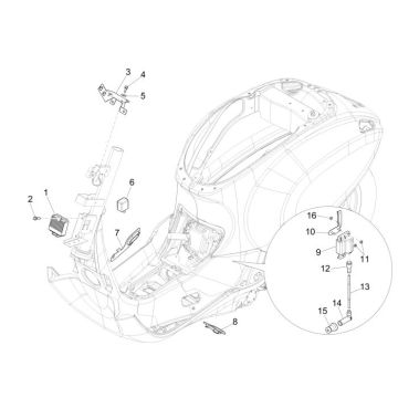 Części elektryczne 2 Vespa Primavera 25km 4-suwowy 2-zawór Części elektryczne 2 Vespa Primavera 25km 4-suwowy 2-zawór