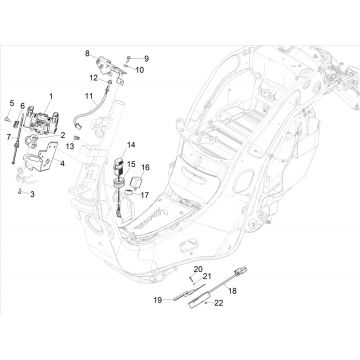 Regulator napięcia Vespa Elettrica 25/KMH SCH E5 2021 (EMEA) 