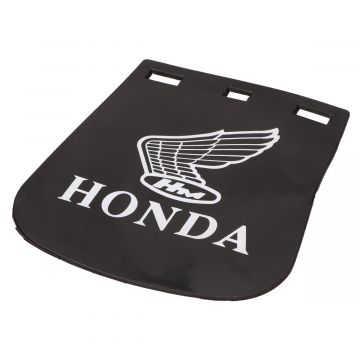 Klapka przeciwbłotna Honda 14x17 Emblem czarna