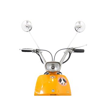 Spiegel roestvrij staal bgm PRO Lambretta Lui 50CL,Lui 75 S and SL ,Luna,Vega ,Cometa rund