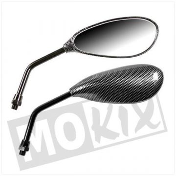 Zestaw lusterek Naked Carbon Lampa