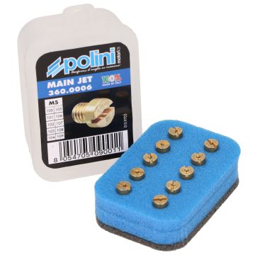 Zestaw opryskiwaczy Dellorto 100/109 5mm Polini 360 0006 10-częściowy