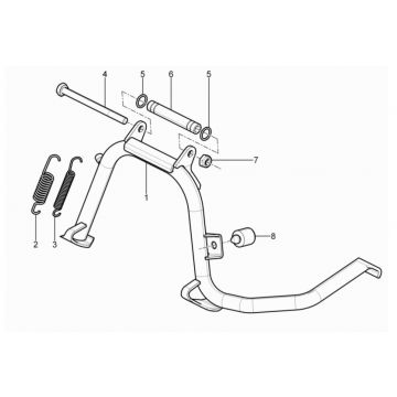 Standardowy/S Piaggio MP3 300 HPE/300 HPE SPORT E5 ABS 2020-2022 (EMEA)