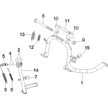 Standardowy Vespa GTS 250 czyli 2005-2009 (z ABS)