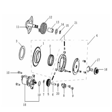 Części startowe Generic Roc silver 2010 2-suwowy
