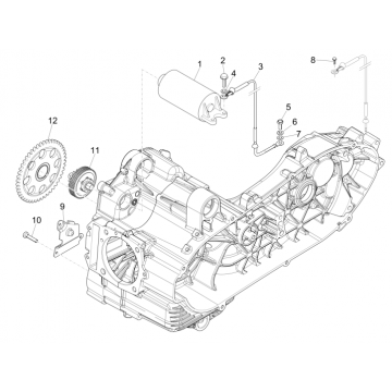 Uruchamianie - Rozrusznik elektryczny Piaggio MP3 500 LT Business 2014-2016