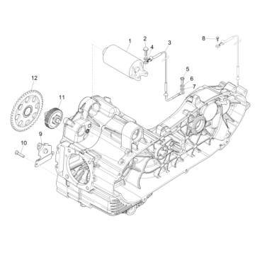 Uruchamianie - Rozrusznik elektryczny MP3 500 LT Sport 2014-2016