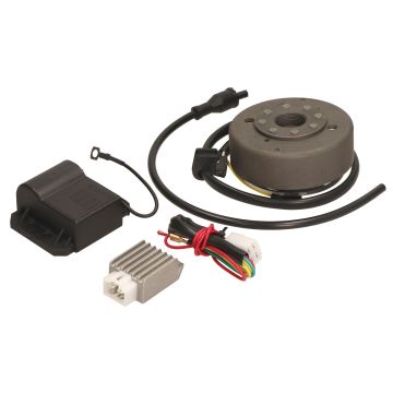 Stojan z kołem zamachowym (model kokusan) 12V Zundapp KS125/KS80