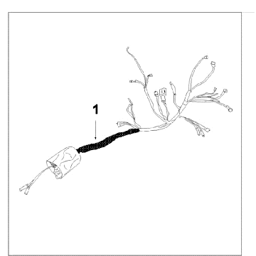 Wiązka przewodów Peugeot Tweet stary brąz Wiązka przewodów Peugeot Tweet stary brąz