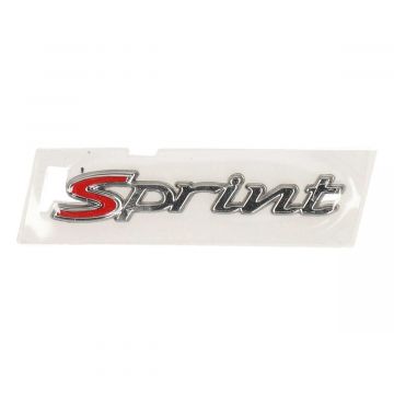 Naklejka Piaggio słowo [sprint] mała przednia szyba Piaggio oryginalna