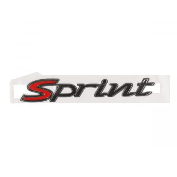Naklejka emblemat Vespa słowo [sprint] ekran boczny dymu Piaggio oryginalny 2h000927