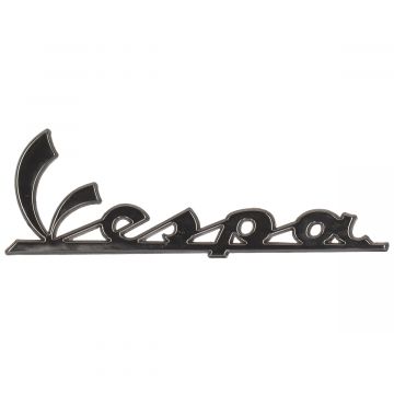 Naklejka słowo [Vespa] Ekran przedni Vespa S dym mały (10cm)