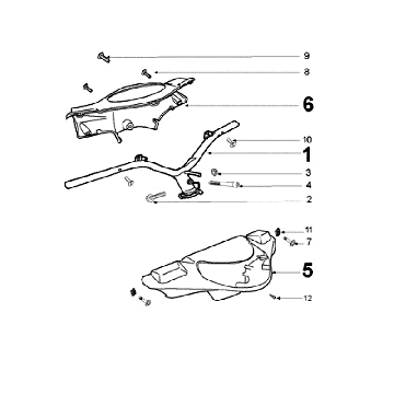Peugeot V-clic zakręt kierownicy Biały