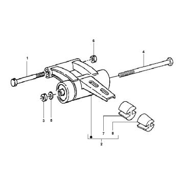 Dwusuwowa rama pomocna Gilera Runner 98-2005