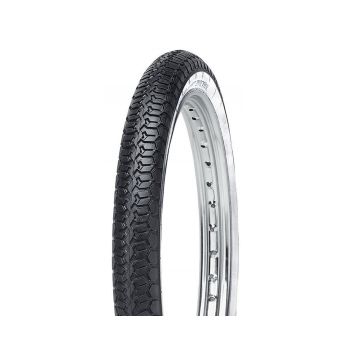 Buitenband Mitas B8,whitewall 2.25-16/2 1/4-16 inch (oude aanduiding 20x2.25) 38J TT Piaggio Ciao,Bravo
