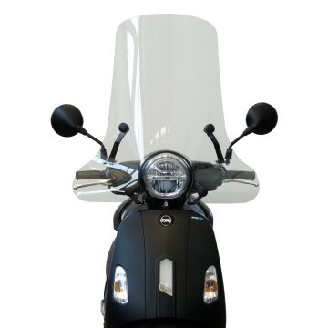 Wysoka szyba przednia Sym Fiddle 4 lekki dym