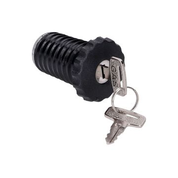 Afsluitbare tankdop zwart 101 OCTANE voor Puch Maxi N