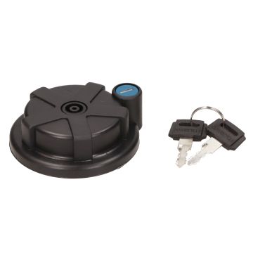 Korek paliwa+blokada Suzuki TSX czarna