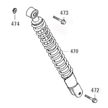 Amortyzator Chiny Zip