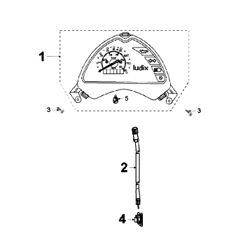 Lada Peugeot Ludix 14 czarna Lada Peugeot Ludix 14 czarna