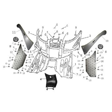 Płyta do biegania Rover Exclusive niebieski kremowy metaliczny