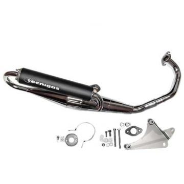 Wydech Kymco Super 9/Vitality 2-suwowy chrom Tecnigas Next-R
