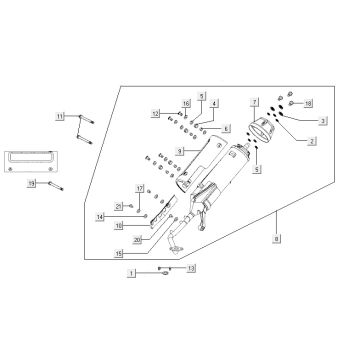 wydech AGILITY CITY 16 4T 150