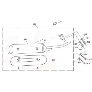 Wydech AGM Joy czarny