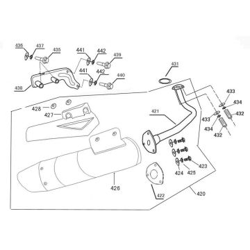 Wydech AGM R8 biały