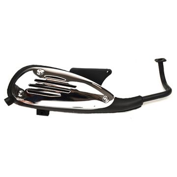 Wydech GY6 [139QMB] Chiny VX/Riva z oryginalnym modelem amortyzatora Silex