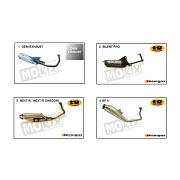 Wydech Baotian Speedy 4-suwowy