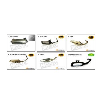 Wydech Generic Ideo biały 2010 2-suwowy