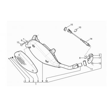 Wydech Vespa GTV 250 4T 4V IE 