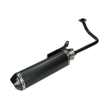 Wydech GY6 [139QMB] Chiny/AGM/BTC/Znen/GY6 (Walny Modell Akrapovic) czarny Jamarcol