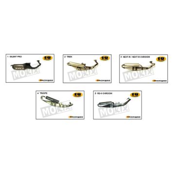 Wydech Peugeot Ludix pro 2-suwowy